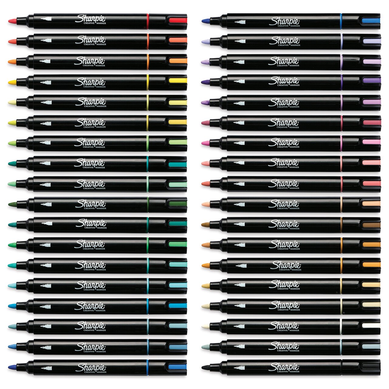 Sharpie Creative Acrylic Markers - Set of 36, Assorted, Bullet Tip